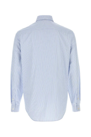 Embroidered poplin shirt VERSACE (10188741A16476)