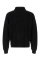 Черный шерстяной кардиган VERSACE (10221791A16354)