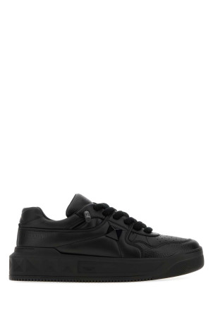 Black nappa leather One Stud XL sneakers Black VALENTINO GARAVANI (9Y2S0G37XTM)