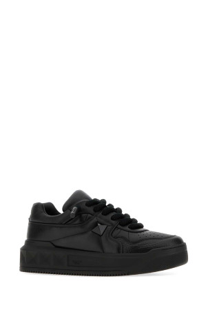 Black nappa leather One Stud XL sneakers Black VALENTINO GARAVANI (9Y2S0G37XTM)