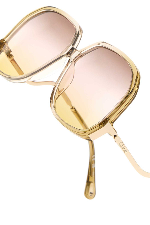 Yellow acetate sunglasses CHLOE (CH0404S004)
