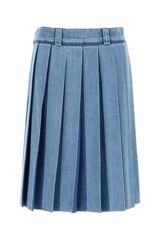 Denim skirt MIU MIU (GWD279S23117GG)