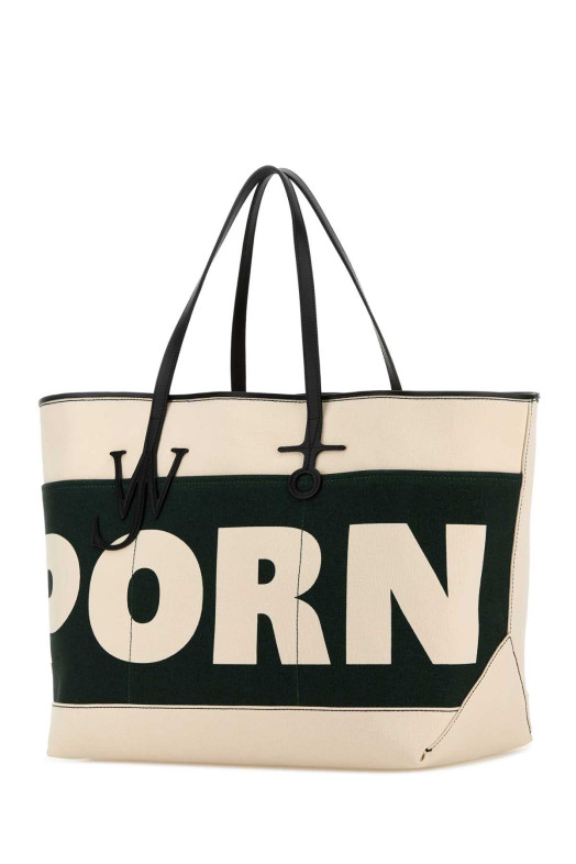 Ivory canvas Anchor XL shopping bag JW ANDERSON (HB0790FA0545)