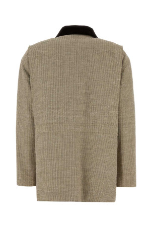 Cappuccino cotton blend jacket BLAZE (JKAJS01IMRS)