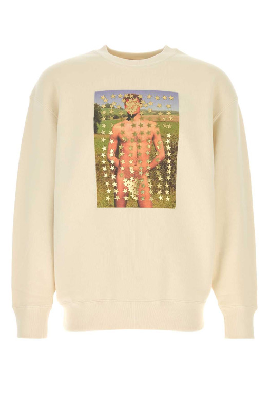 Ivory cotton sweatshirt JW ANDERSON (JW0285PG1901)