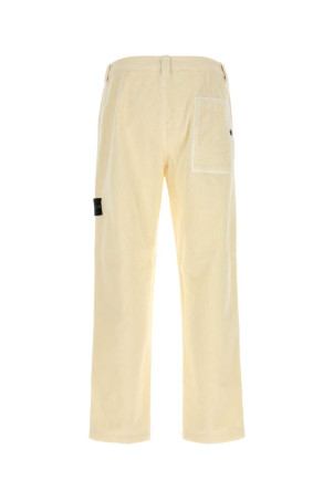 Ivory corduroy pant White STONE ISLAND (L2S153100059S0212)