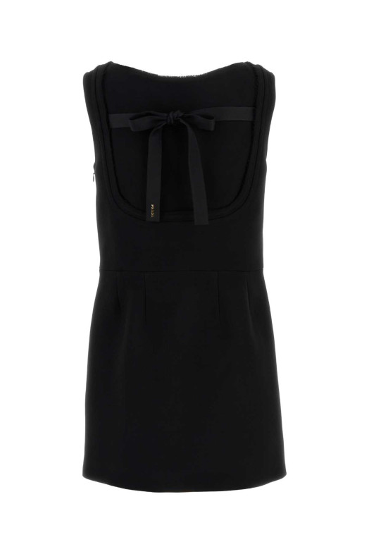 Black wool dress Black PRADA (P3Q36SOOO155H)