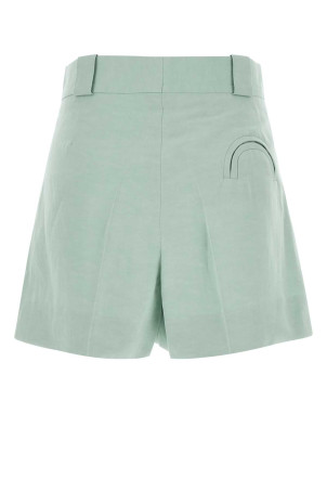 Light blue silk blend Zenith shorts BLAZE (PTEPA01ZET)