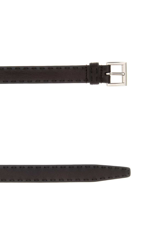 Brown nappa leather belt PRADA (1CC7322ZQ4)