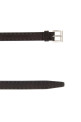 Brown nappa leather belt PRADA (1CC7322ZQ4)