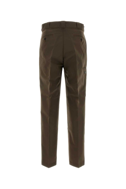 Brown canvas pant PRADA (GEP272S1826287)