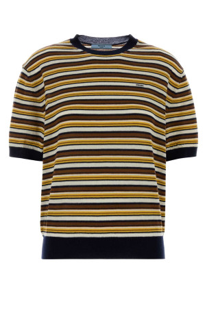 Embroidered cashmere sweater PRADA (P24F3MSOOO6220)