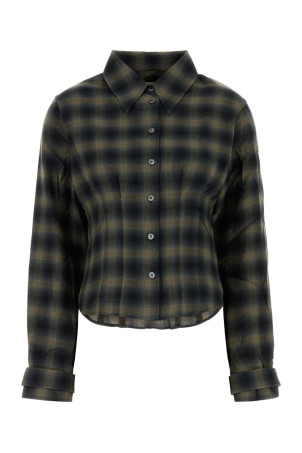 Embroidered cotton blend shirt OUR LEGACY (W4262EYC)