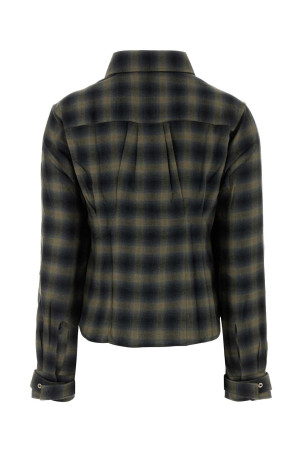 Embroidered cotton blend shirt OUR LEGACY (W4262EYC)