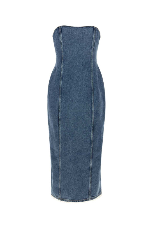 Denim dress Black MAGDA BUTRYM (157426)