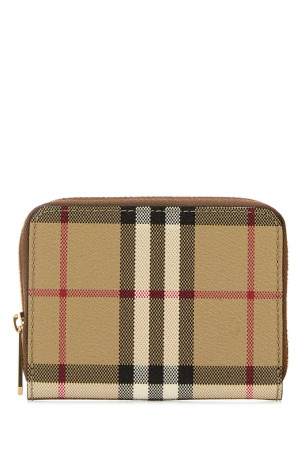 Printed canvas wallet BURBERRY (8109810)