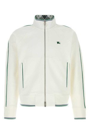 White jersey sweatshirt BURBERRY (8127489)