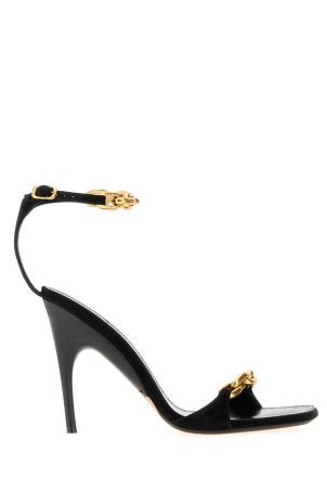 Black suede Duchesse 110 sandals BALENCIAGA (876497WCB37)