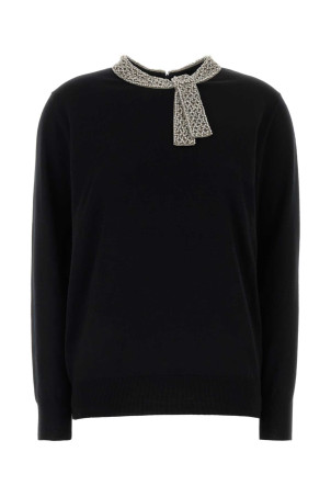 Black wool sweater Black VALENTINO GARAVANI (9B3KC75EADQ)