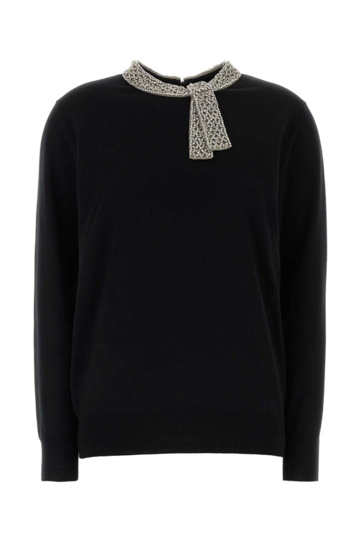 Black wool sweater Black VALENTINO GARAVANI (9B3KC75EADQ)