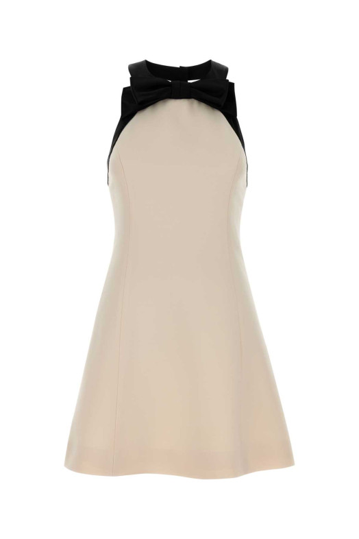 Ivory crepe couture mini dress VALENTINO GARAVANI (9B3VAKH41CF)