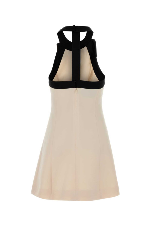 Ivory crepe couture mini dress VALENTINO GARAVANI (9B3VAKH41CF)