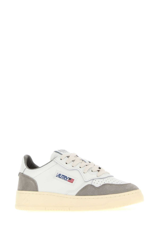 White leather Medalist sneakers AUTRY (AULW)