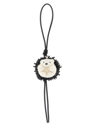 Black leather Hedgehog charm LOEWE (CA36232X31)