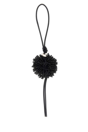 Black leather Hedgehog charm LOEWE (CA36232X31)