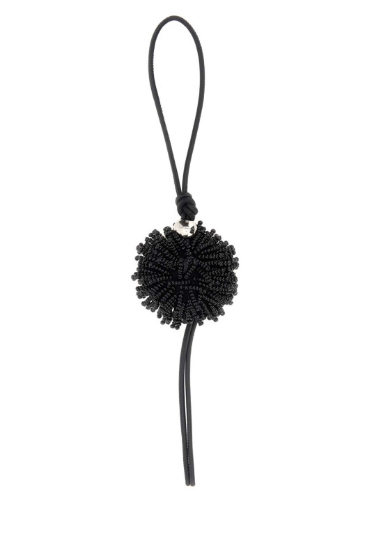 Black leather Hedgehog charm LOEWE (CA36232X31)