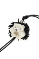 Black leather Hedgehog charm LOEWE (CA36232X31)