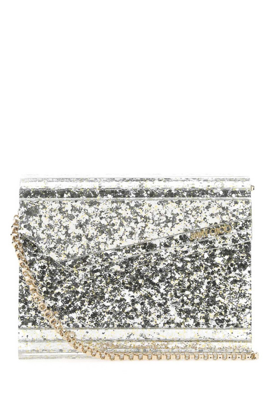 Embellished acrylic Candy clutch Beige JIMMY CHOO (CANDYCOC)