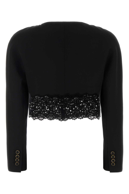 Black wool blazer CHLOE (CH26AVE24067)