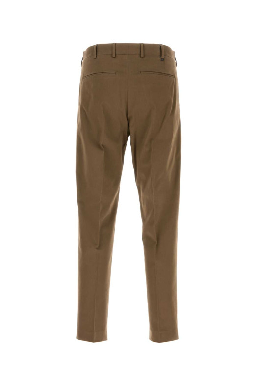 Brown stretch cotton pant PT TORINO (CORSZ1Z00FWDSD75)