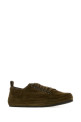 Dark green suede Dean sneakers TOM FORD (J1645LCL123C)