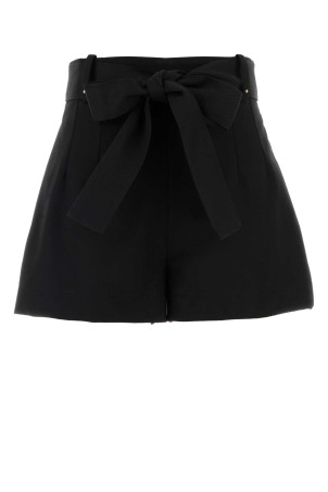Black polyester blend shorts Black MONCLER (K10932B0001954A36)