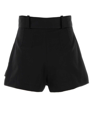 Black polyester blend shorts Black MONCLER (K10932B0001954A36)