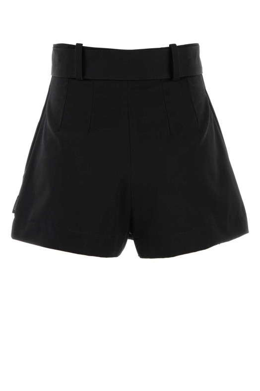 Black polyester blend shorts Black MONCLER (K10932B0001954A36)