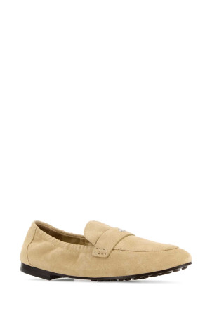 Sand suede Ballet loafers TORY BURCH (175392)
