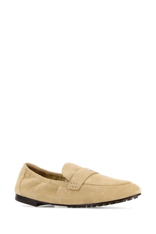 Sand suede Ballet loafers TORY BURCH (175392)