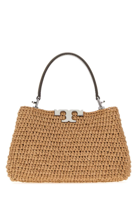 Camel raffia mini Eleanor handbag TORY BURCH (178747)