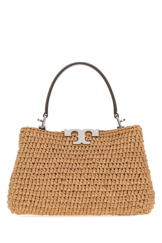 Camel raffia mini Eleanor handbag TORY BURCH (178747)