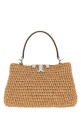 Camel raffia mini Eleanor handbag TORY BURCH (178747)