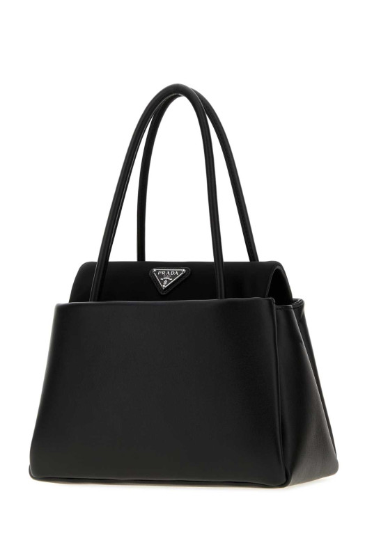 Черная кожаная сумочка Black PRADA (1BA501VOPO2G52)