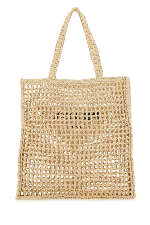 Raffia shopping bag PRADA (1BG3932C2T)