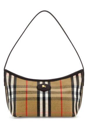 Printed canvas mini Highlands handbag BURBERRY (8112278)
