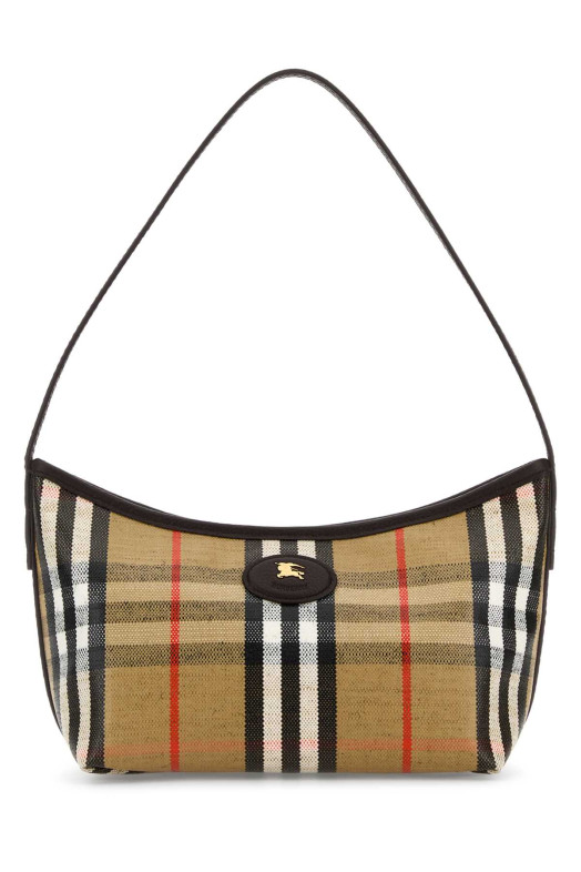 Printed canvas mini Highlands handbag BURBERRY (8112278)