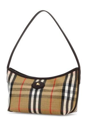 Printed canvas mini Highlands handbag BURBERRY (8112278)