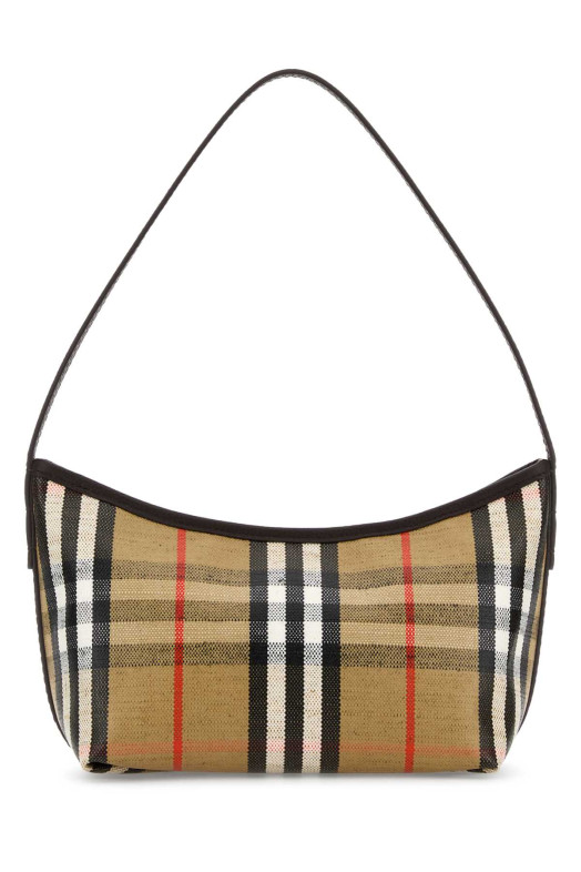 Printed canvas mini Highlands handbag BURBERRY (8112278)