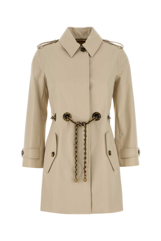 Sand gabardine Stonehaven trench coat BURBERRY (8126269)